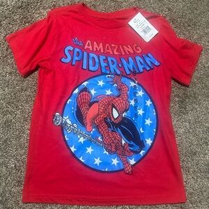Red Spider-Man Graphic T-Shirt